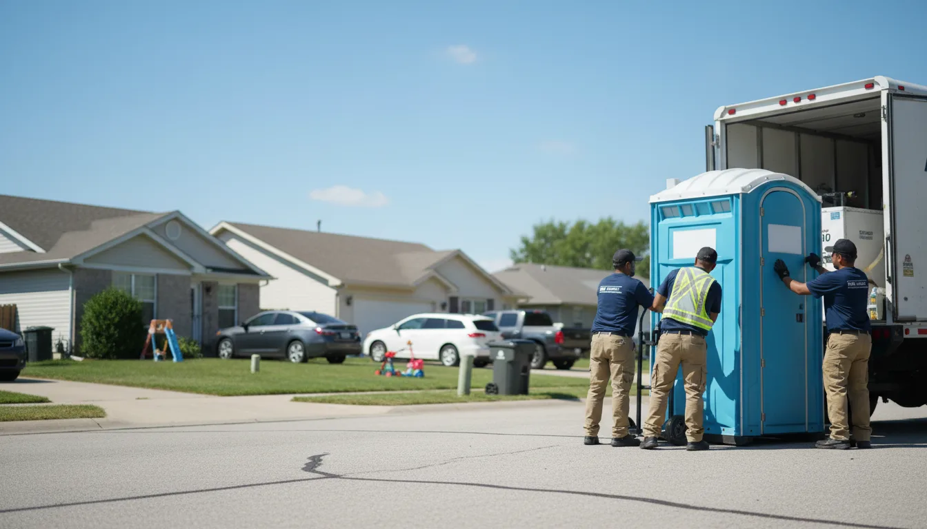 Standard Porta Potty Rentals in Burton, MI near me
